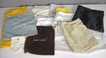 Lot Of 12 Designer Dust Bags  Judith Leiber, Donald J Pliner, Marc & Marc, Icon  More