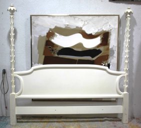 Vintage Mid Century King Head Board