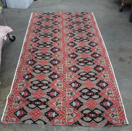 Vibrant Geometric-Patterned Fabric Panel -96'x 50'