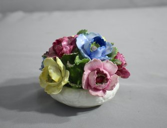 Vintage Fine China Flower Bouquet Figurine