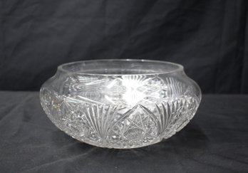 Vintage Cut Glass Lamp Shade