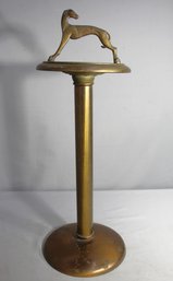 Vintage Art Deco 1930s Greyhound Dog Cigar, Cigarette Smoking Stand Ashtray