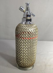 Vintage Seltzer Bottle Sparklets (London) Metal Mesh
