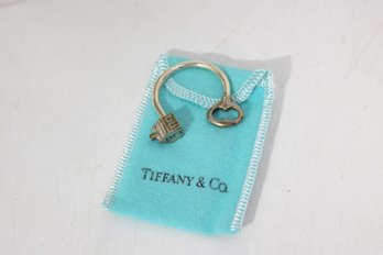 Tiffany & Co. House & Lock Key Ring W/ Pouch  Return To Tiffany Style