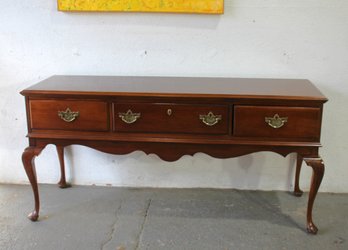 Vintage Kroehler 'Crown Colony' Collection Mahogany Sideboard Console Table