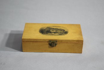 Vintage Shakespeare's House Wooden Box