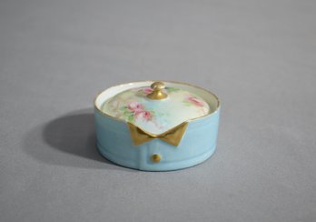 Hand Painted Porcelain Tuxedo Wedding Ring Dish/trinket Box