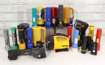 Large Group Lot Of Flashlights  Mixed Brands, Styles & Sizes  Untested