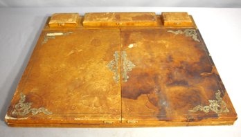 Vintage Italian Leather Desk Blotter