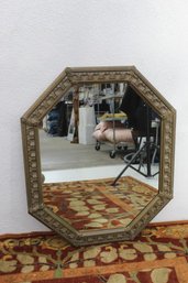 Vintage Turner Octagonal Wall Mirror - Decorative Frame