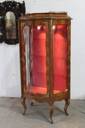 19th Century French Vitrine- Missing The Glass Shelves