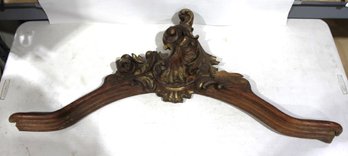 Carved Wood Pediment