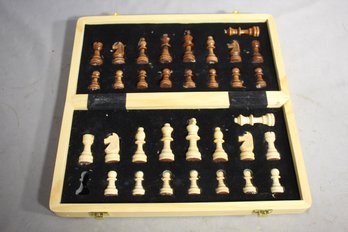 Chess Set- Wooden Folding Chess Set With Storage