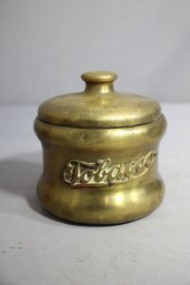 Vintage Brass Tobacco Jar