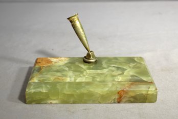 Vintage Marble Pen Holder - 6'x 4'