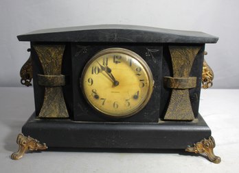 Vintage Gilbert Chiming Mantle Clock- Untested