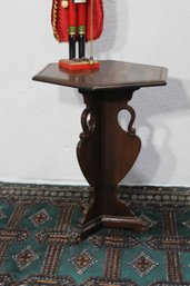 Vintage Octagonal Accent Table