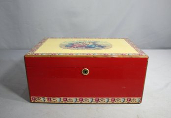 Vintage Savoy La Aroma De Cuba Humidor Spanish Cedar