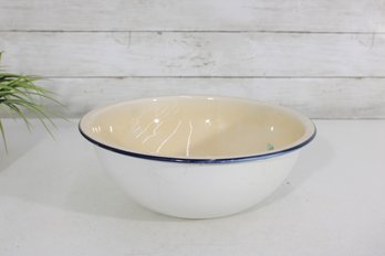 Large Nautical Whale Serving Bowl  11' Round X 4' High  Coastal Dcor