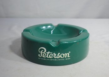 Peterson Pipe Ashtray Ceramic- Chipped On The Bottom Rim
