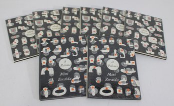 Lot Of Miguel Berrocal Mini Zoraida Art Books  Sculpture Catalogs  Group Of 8