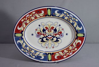 Pier 1 Oval Stoneware Platter