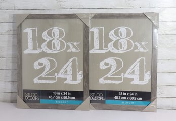 Set Of 2 Studio Decor Belmont Picture Frames  18 X 24  New In Package