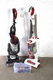 3-Eureka And Shark Upright Vacuum -working Condition
