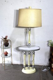 Painted Floor Table Lamp