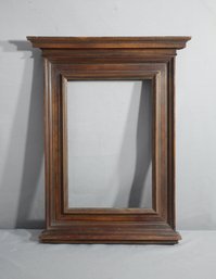Vintage Hardwood Mantel/Vanity/Console Mirror Frame