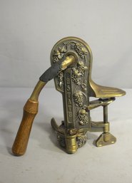 ROGAR ESTATE Wine Bottle Opener Bronze Wood Handle Corkscrew