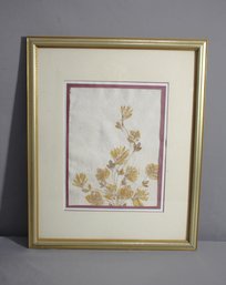Vintage Pressed Flower Artwork