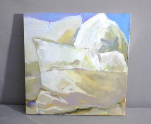 'New Morning' - Bedscapes By Norma Greenwood, 2011 Oil On Canvas