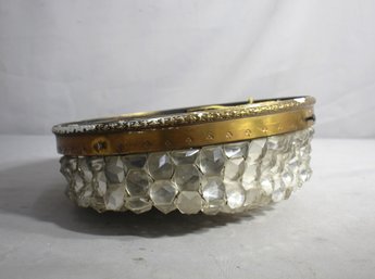 Deco Crystal Dome Basket Chandelier - 12' Diameter