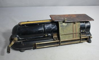 Antique GW Todd & Co Protectograph Check Writer Rochester NY