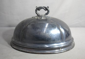 Vintage Silver-Plated Meat Cloche/Dome