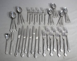 Partial National Stainless  Flatware