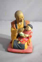 Vintage 'Grandson's Treat' - Norcrest Fine China Figurine