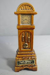 Ezra Brooks Vintage GrandFather Clock Whiskey Decanter