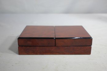 Bombay Company Lacquer Double Closure Pop Up Playing Cards Set