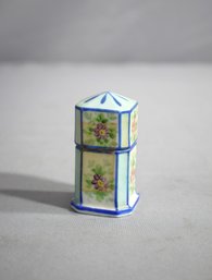 Vintage Porcelain Floral Table Lighter