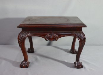 Vintage Chinese Chippendale Style Low Table/Plant Stand