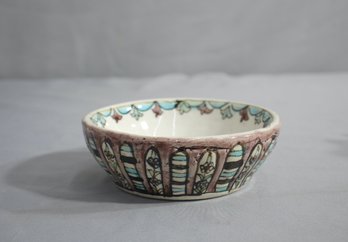 Vintage Art Pottery Stoneware Bowl
