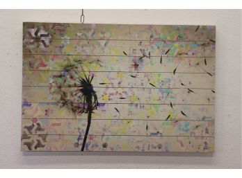 Parvez Taj 'Moroc Dandy' On White Wood Fine Art UV Ink Print, 45 By 30-Inch