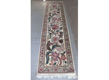 Spectacular Botanic Floral Ten Foot Hand Made Runner