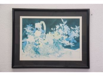 Floral Basket Still Life By Jane Walsh - Print  Signed & Dated