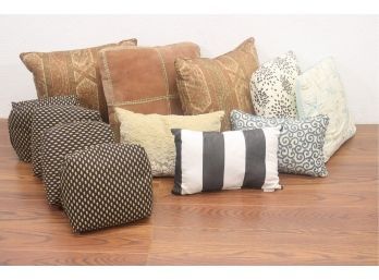 Group Lot #2: One Dozen Decorative Accent Pillows