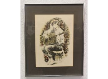 Barefoot Django Limited Edition Print - Numbered And Signed