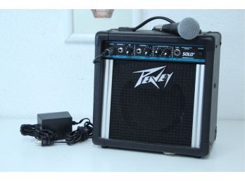 Peavey SOLO Portable Sound System, Model Solo - With Shure Microphone, Power Cable