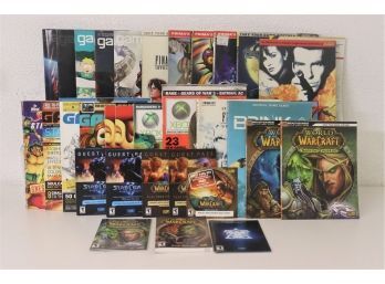 Gaming Guides, Gaming Mags, Game Manuals - Brady Games, World Of WarCraft, And Pierce Brosnan